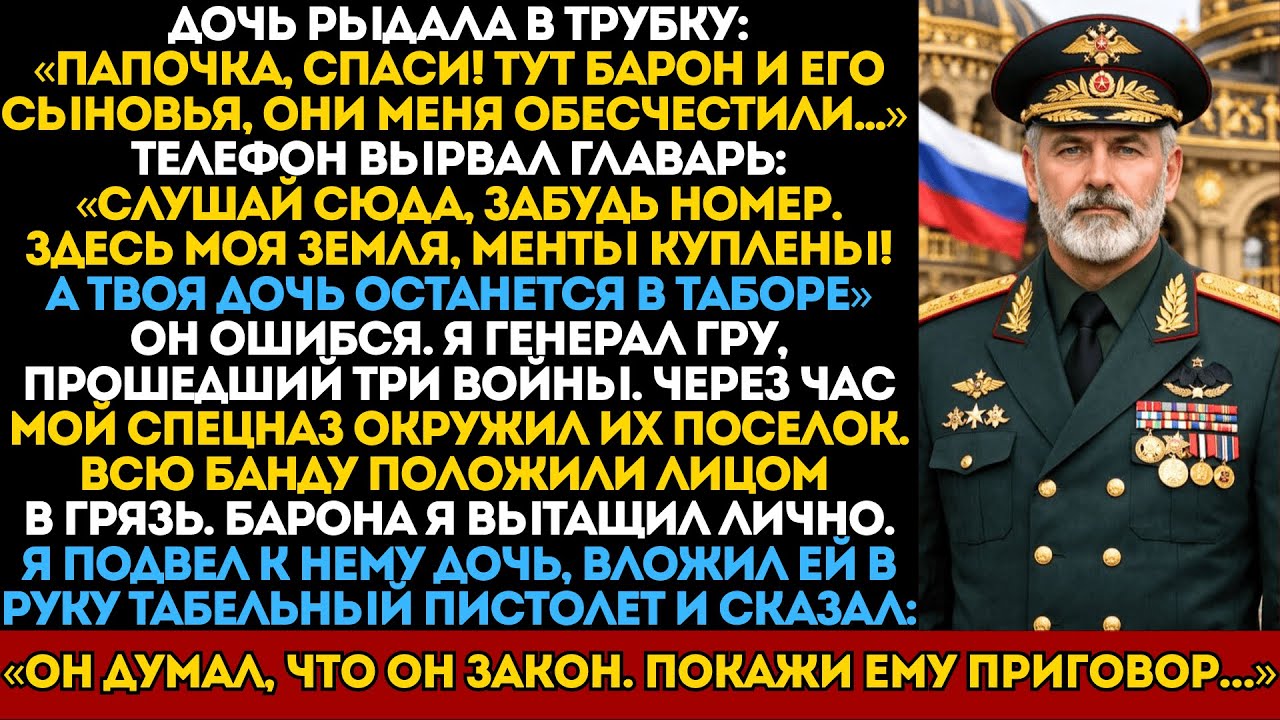 Цыганский барон украл мою дочь и сказал забыть её. Я генерал ГРУ