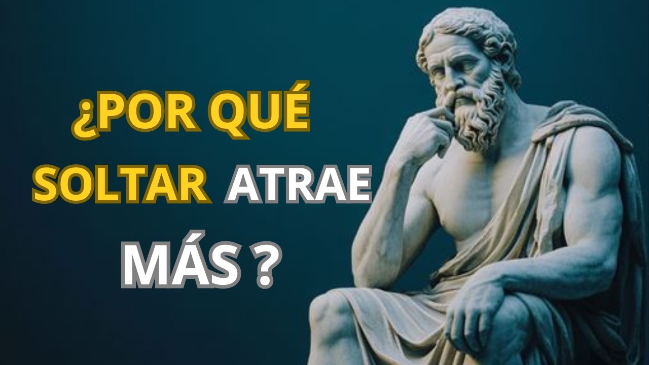 SI REALMENTE QUIERES ALGO, DÉJALO IR Y ATRÁELO | LEY ESTOICA DE LA ATRACCIÓN
