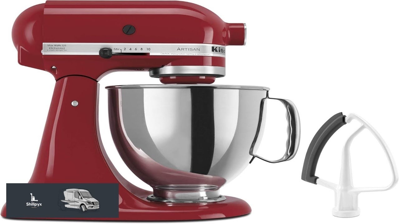 KitchenAid Value Bundle Artisan Series 5 Quart Tilt Head Stand Mixer with Included