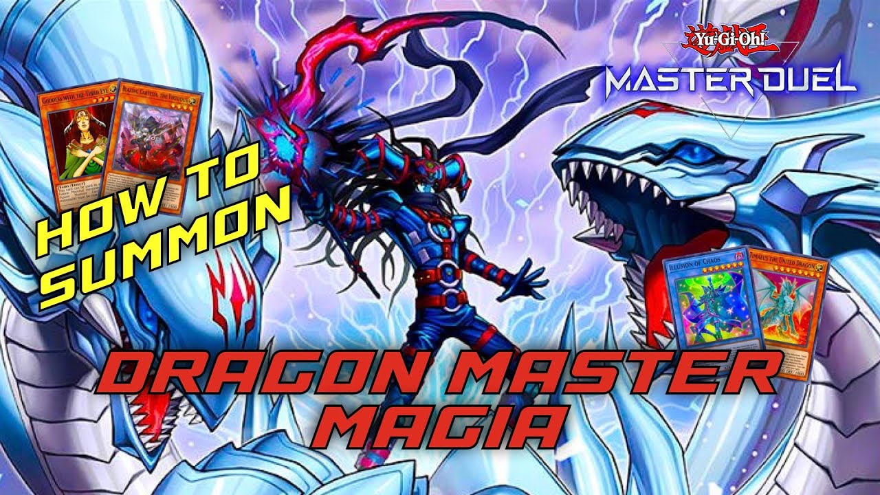 HOW TO SUMMON DRAGON MASTER MAGIA! [DARK MAGICIAN] | MASTER DUEL GUIDES | YU-GI-OH! MASTER DUEL!
