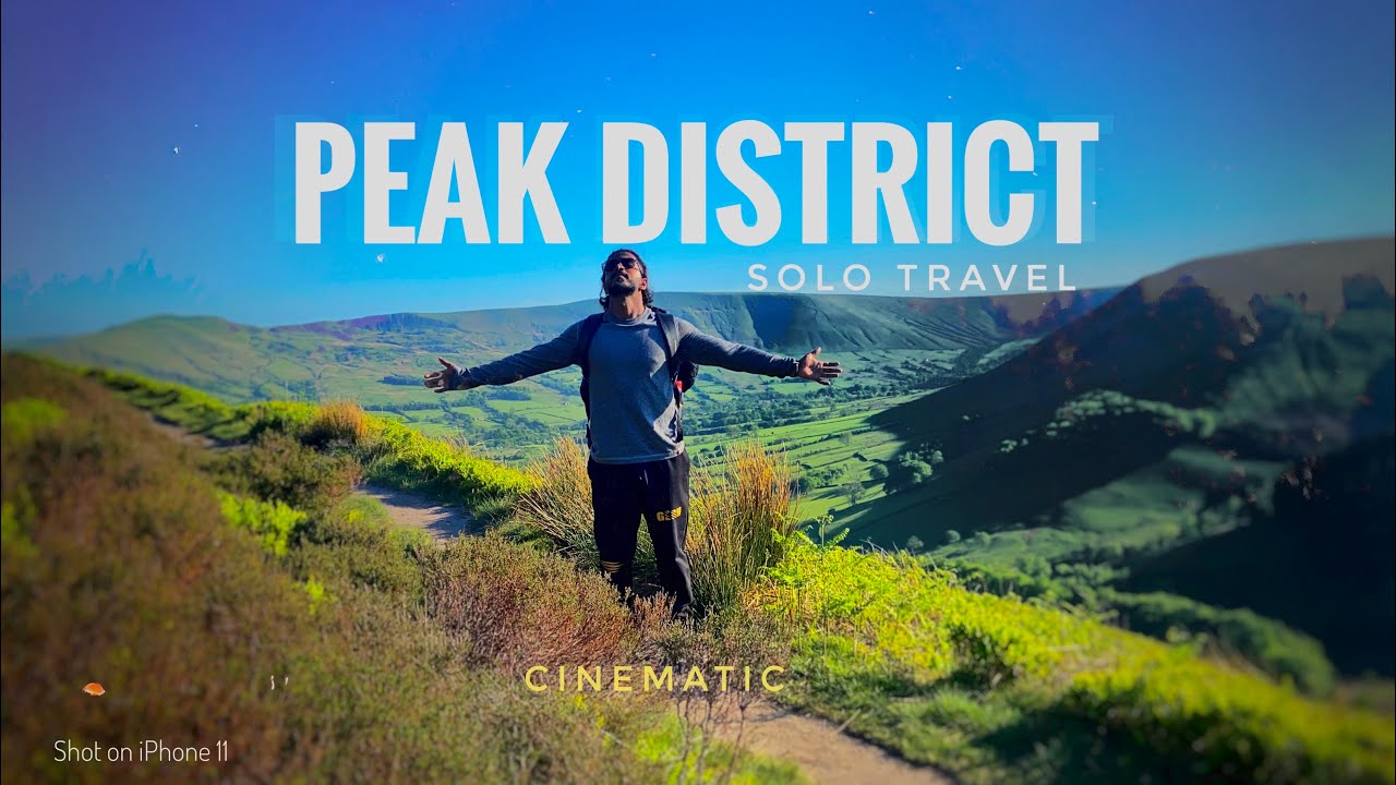 Solo Travel in the Peak District UK | Edale, Monsal Trail, Stepping Stones & Sunrise Hike 🌿