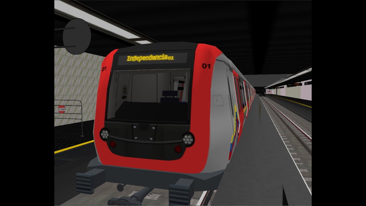 Openbve metro caracas El silencio-Artigas