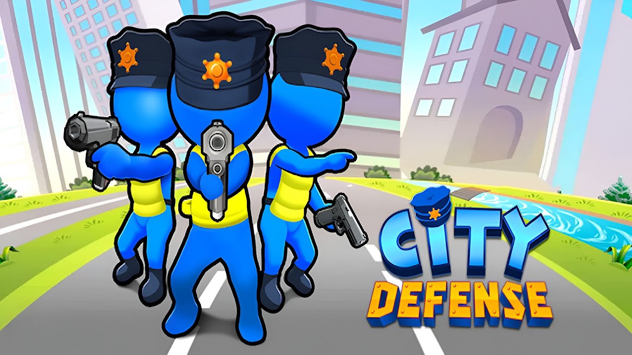 City Defense - Police Games! (by Slowmo) IOS Gameplay Video (HD)