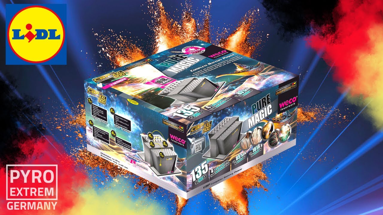 LIDL 2022 | Pure Magic Verbund WECO Feuerwerk | PyroExtremGermany