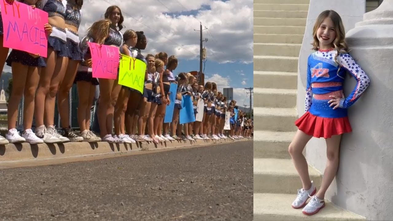 'Fly high': Utah cheerleading community honors girl killed in Fourth of July parade