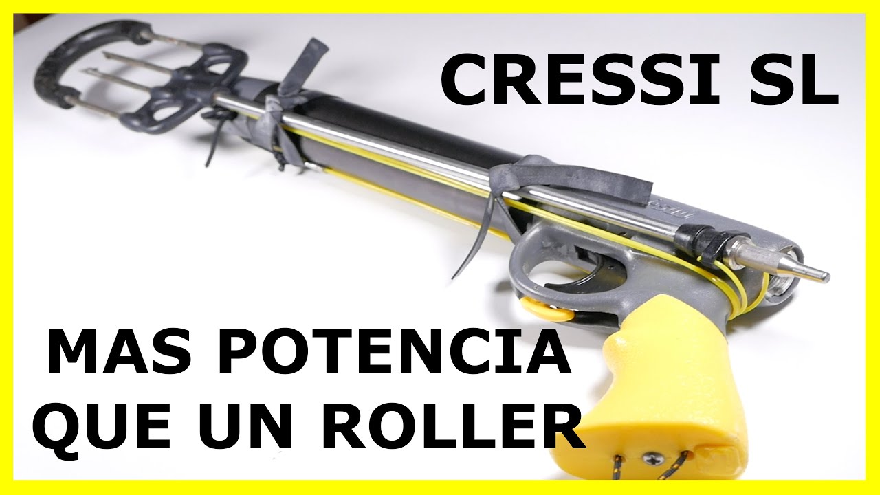 CRESSI SL STAR 40 (Bricolaje: Mantenimiento 🔧🪛SPEARGUN 🤿). Fusil Neumático Pesca Submarina