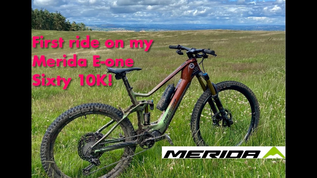 First ride on my Merida E-one sixty 10k!!!