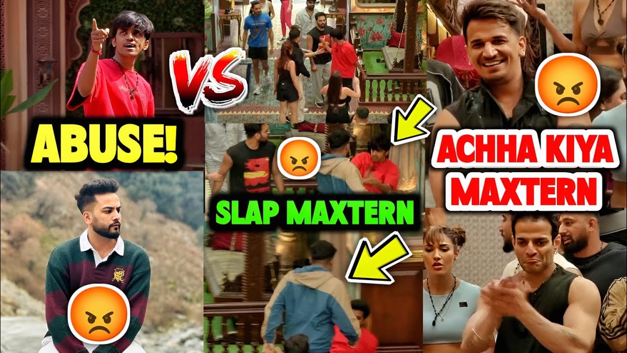 Maxtern ABUSE Elvish Yadav in The 50 Show! | Elvish Yadav Friend Archit & Lakshay Slap Maxtern