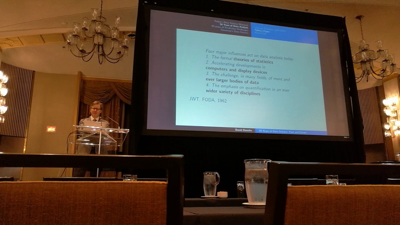 DSAA2016 David Donoho on Data Science 50 years 2