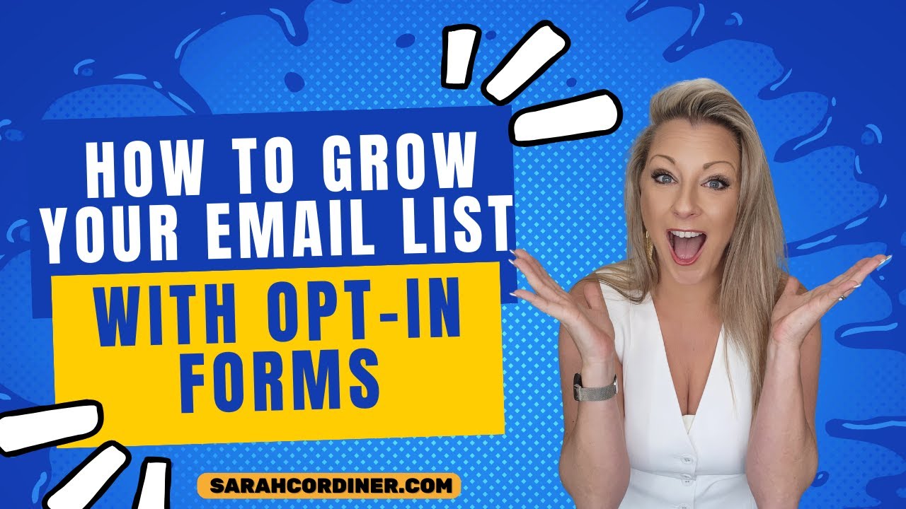 How to Grow Your Email List With Opt-In Forms