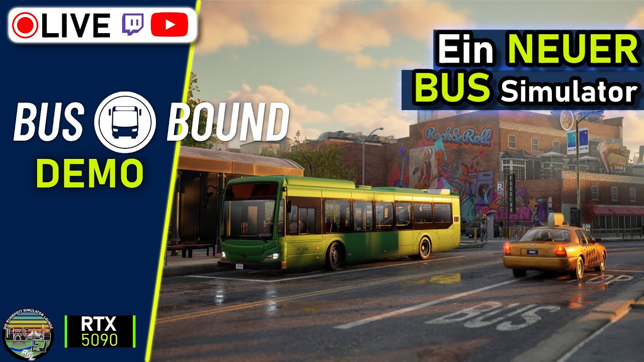 🔴 BUS BOUND Demo TEST - Ein neuer Simulator fürs RIG? | Super Stream Sonntag | Multistream
