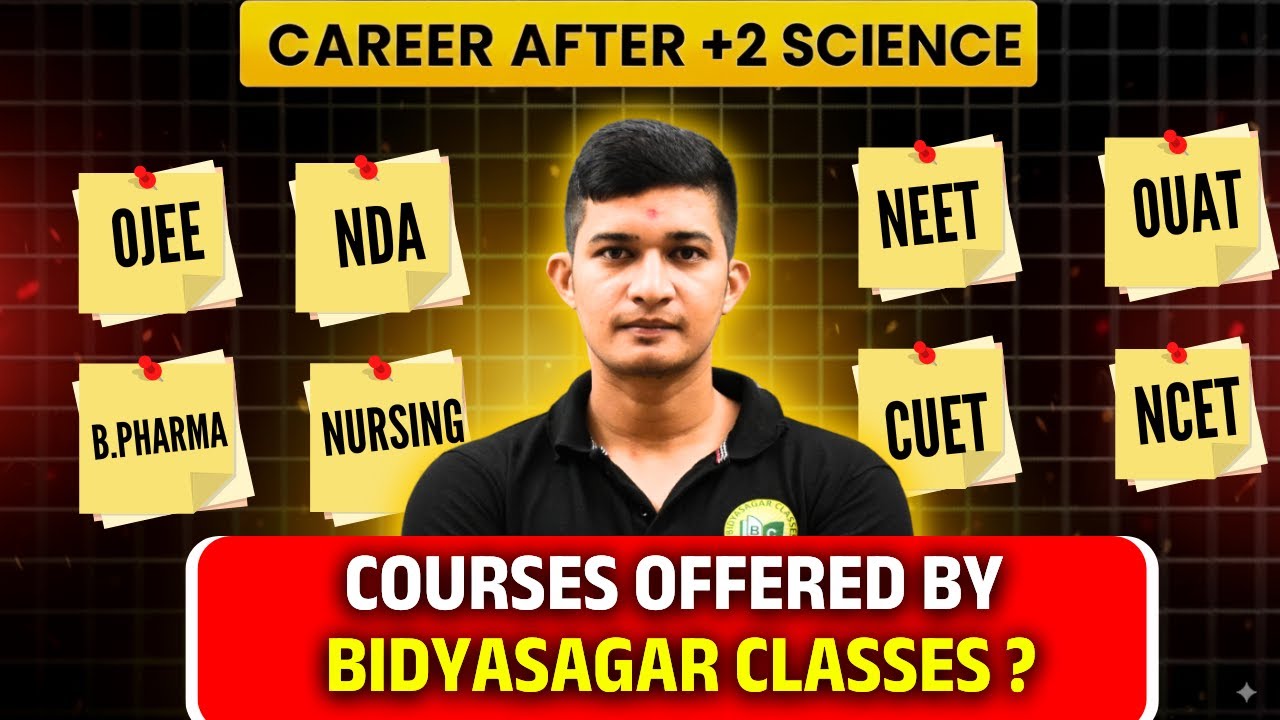 AFTER 12TH 🤔  ll WHICH COURSE IS PROVIDE IN BIDYASAGAR CLASSES ?#bidyasagarclasses  #neet #mbbs