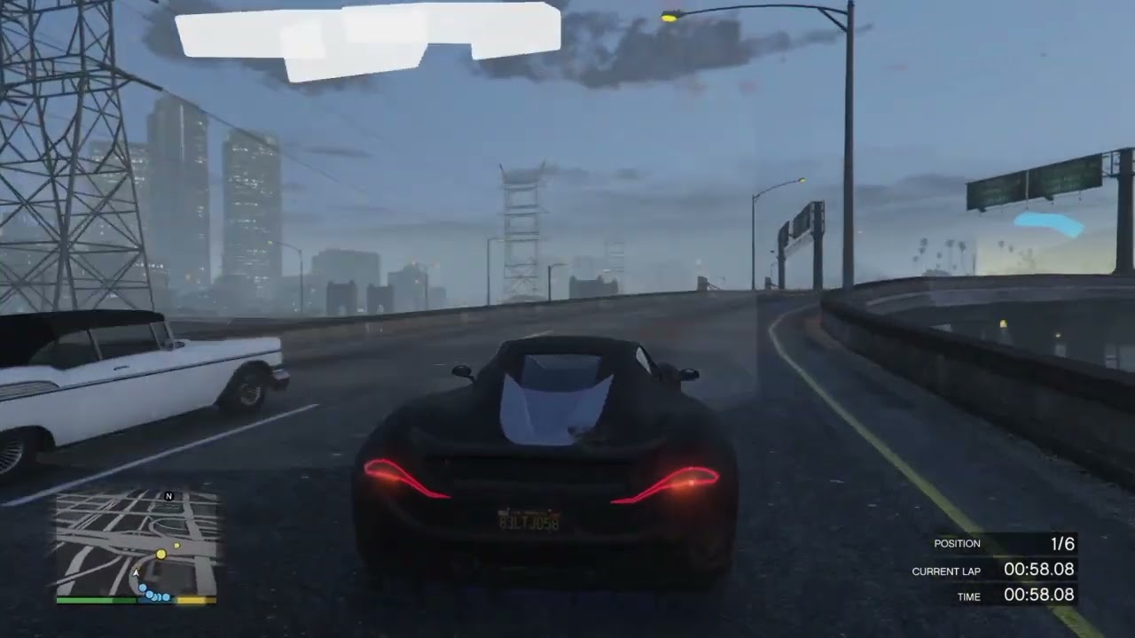 Grand Theft Auto V 1. Street race with T20