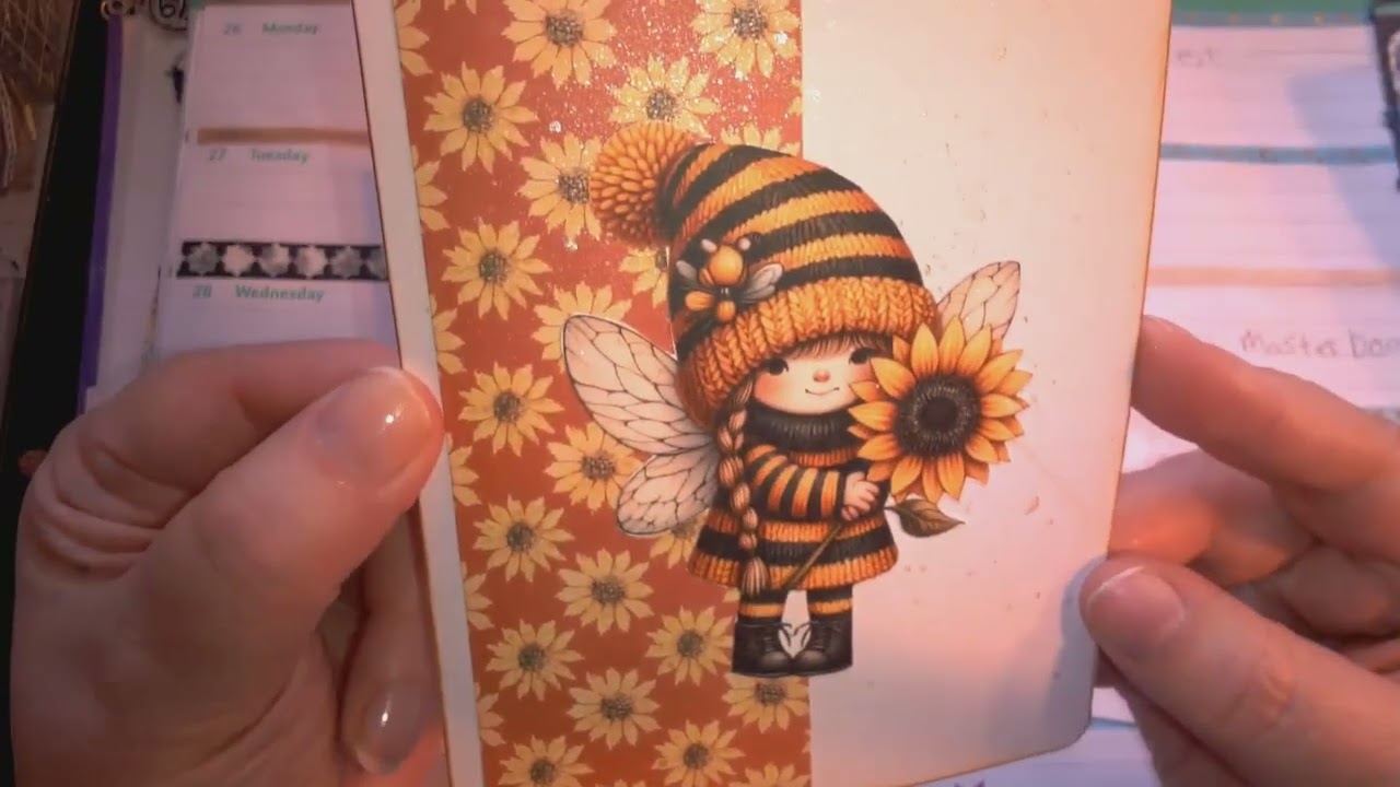 Красивые поздравительные открытки #decktheyear, организованные Penny's crafty creations.
