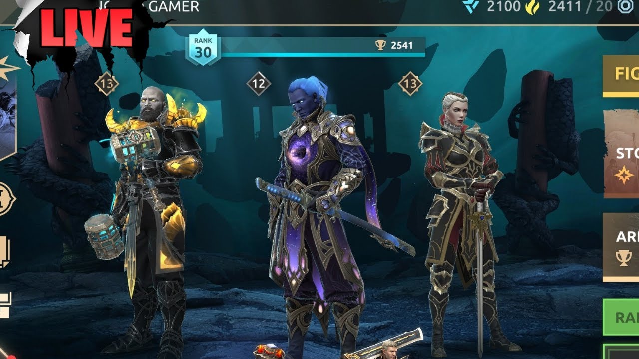 Your Choice Of Team🔥| Shadow Fight 4 Live