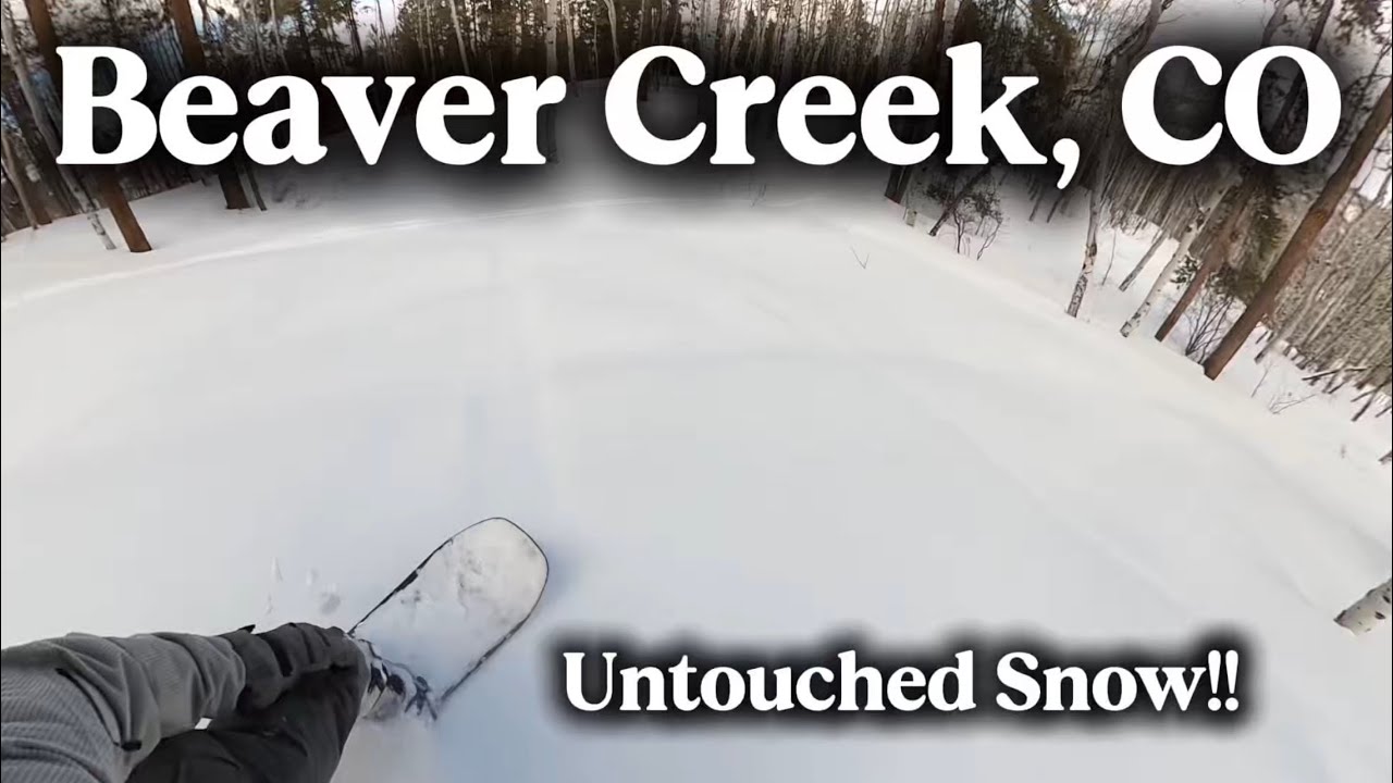 Exploring Beaver Creek || Skiing Glades All Day