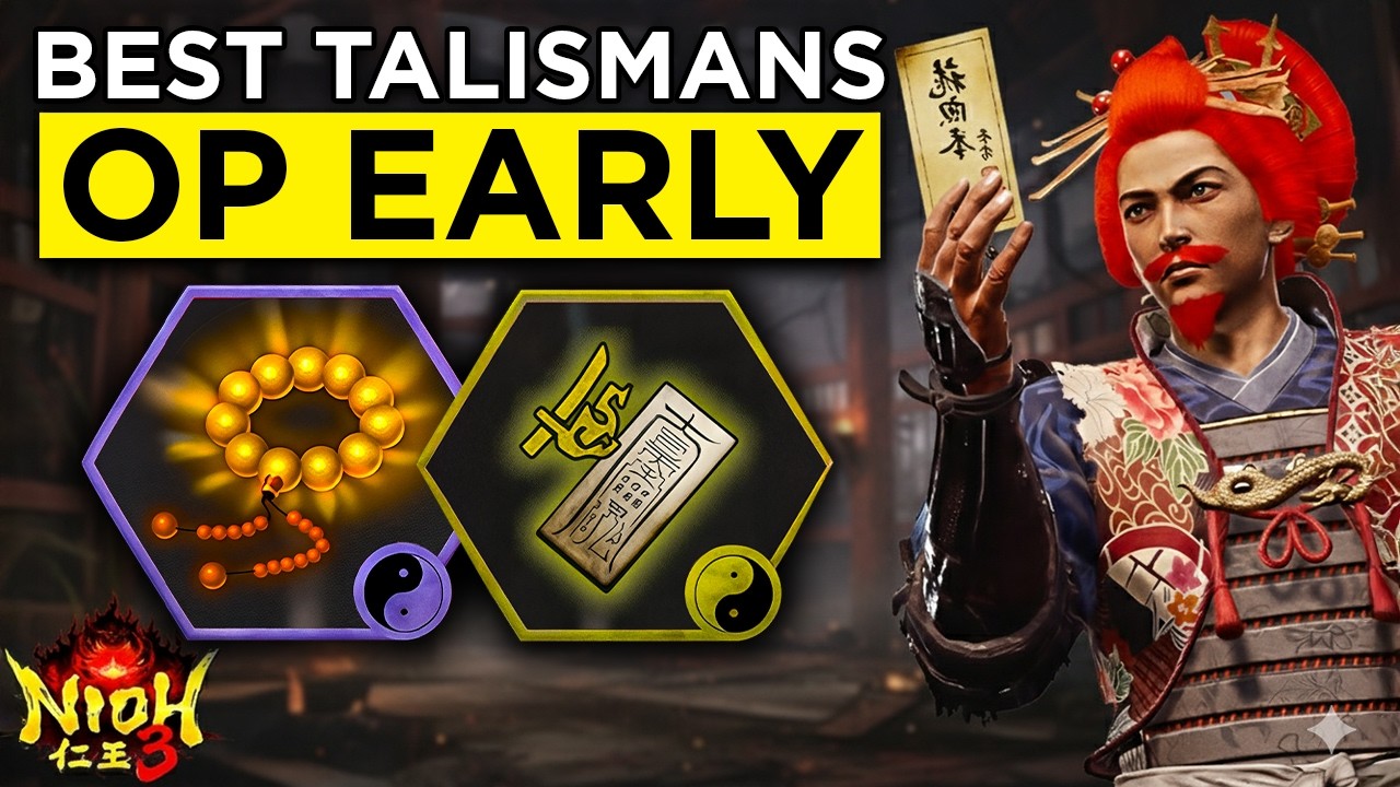Broken Early Game Talismans - Nioh 3!