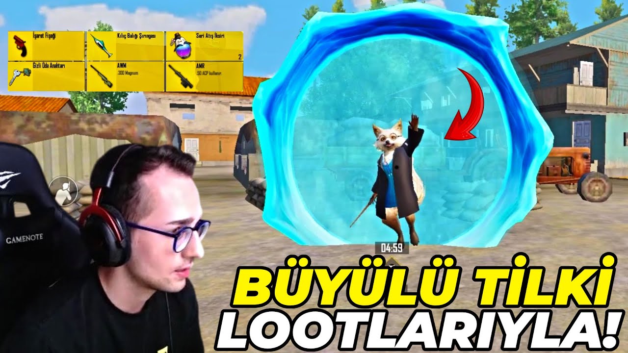 BÜYÜLÜ TİLKİ LOOTLARIYLA WIN ALMAK ! PUBG MOBILE