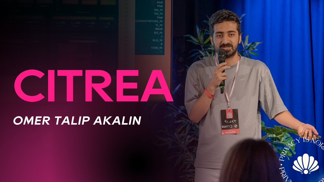 Citrea | Создание роллапов на основе Bitcoin - Омер Талип Акалин | ETHDam III - 2025