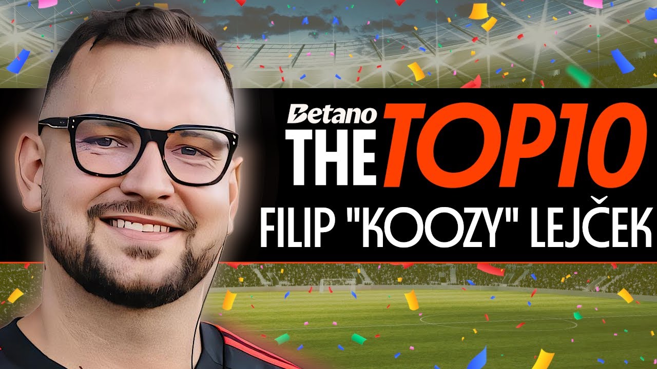 Koozy se snaží vyjmenovat 10 NEJSLEDOVANĚJŠÍCH fotbalistů na Instagramu! [BetanoTheTOP10]