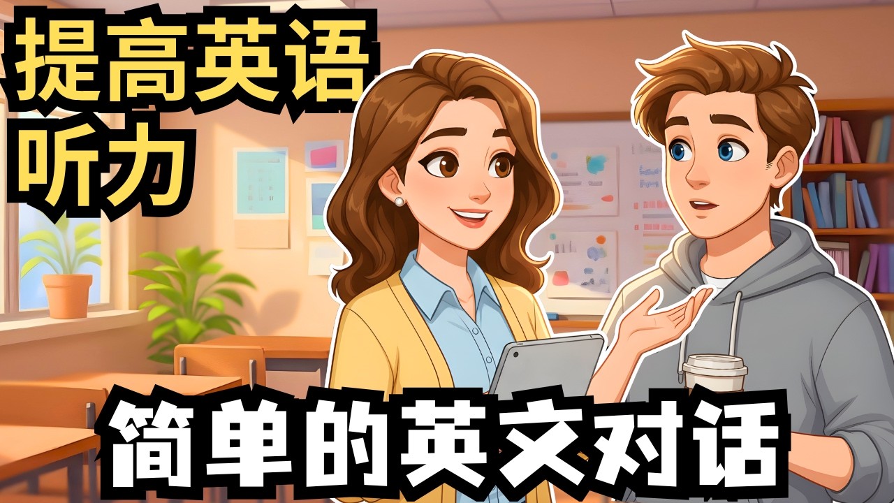 开始理解英语听力 🎧 简单的英语对话《在咖啡馆点咖啡》