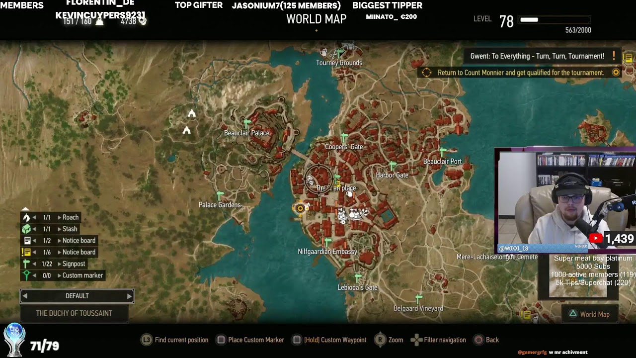 100% THE WITCHER 3 - TROPHY HUNTING