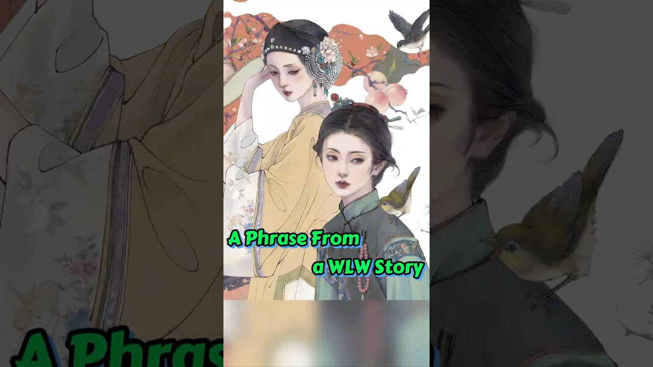 A Chinese Phrase From a WLW Story #learnchinese #chineseculture #womenstory  #wlw #womenhistory