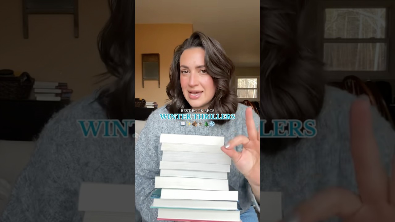 Рекомендации зимних триллеров ❄️ #рекомендациикниг #зимниетриллеры #триллеры #книжныйканал