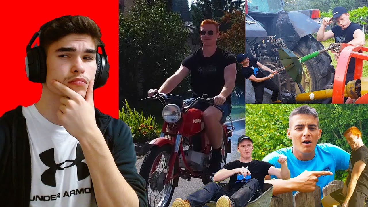 On Ma Traktor, A Vozi Motor! | Reakcija na ''Tak Daleč'' od @JerryXGamer
