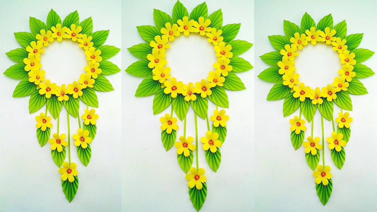 Hanging Wallmate Design Tutorial | Wallmate | Wallmate Design Ideas | Hanging Flower Wallmate