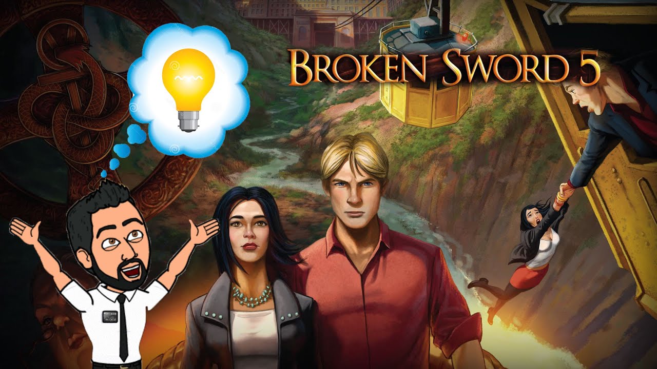 Zagrajmy w Broken Sword 5 Klątwa Węża/The Serpent's Curse PL (11) Przebieranki (gameplay pl)