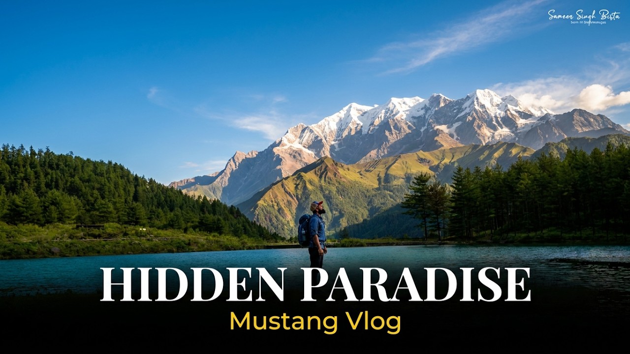 The Most Amazing Place in Mustang ~ Sekong Lake || mustang vlog Relaxing, Camping, Hiking