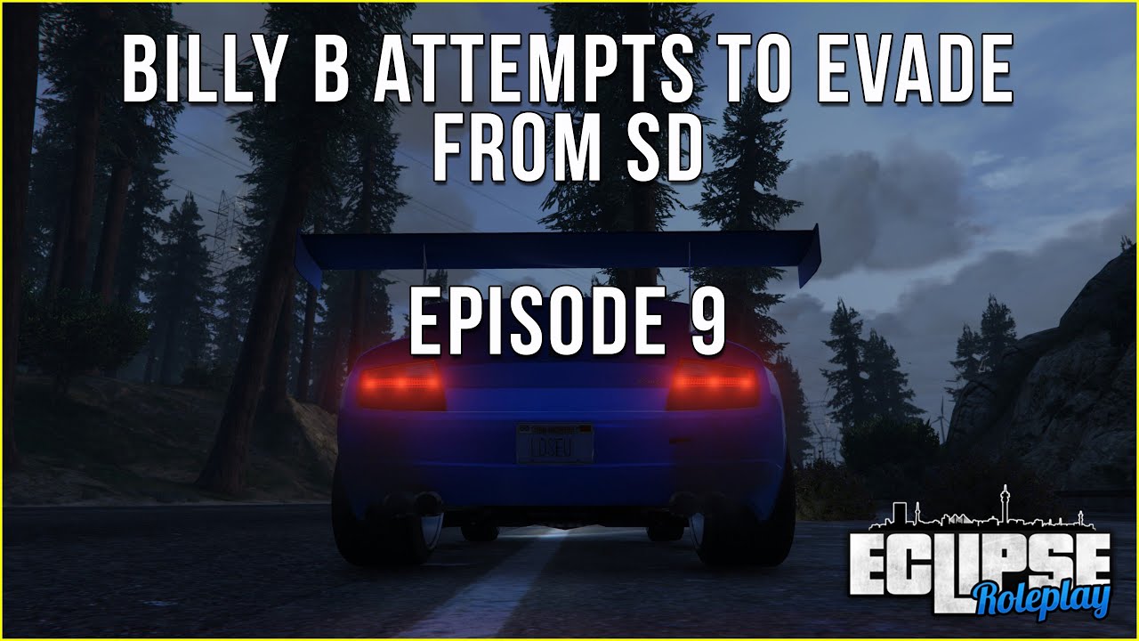 [Eclipse Roleplay] Billy Bluewater gets into ANOTHER chase with the Sheriff's Department