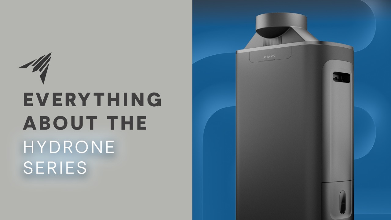 All About the New HYDRONE Series Dehumidifiers | The VPD Dehumidifier Designed for Grow Tents
