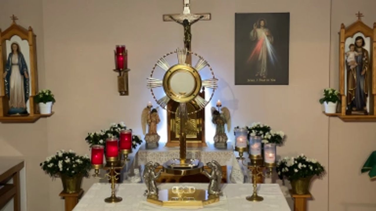 LIVE Eucharistic Adoration - Sisters of Divine Mercy