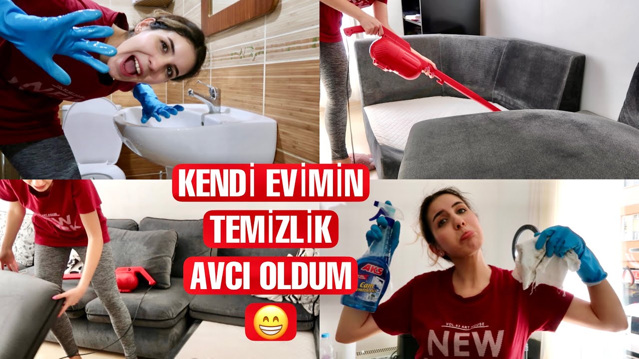 1+1 Öğrenci Evimi Temizliyorum 🪣🧼💦