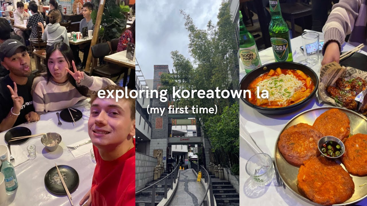 LA VLOG 4 | koreatown, louders, kpop albums, and lots of food