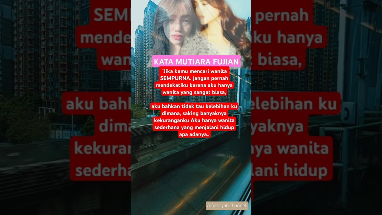 Kata kata mutiara Fujianti Utami Putri #fujiantiutamiputri #fujihariini