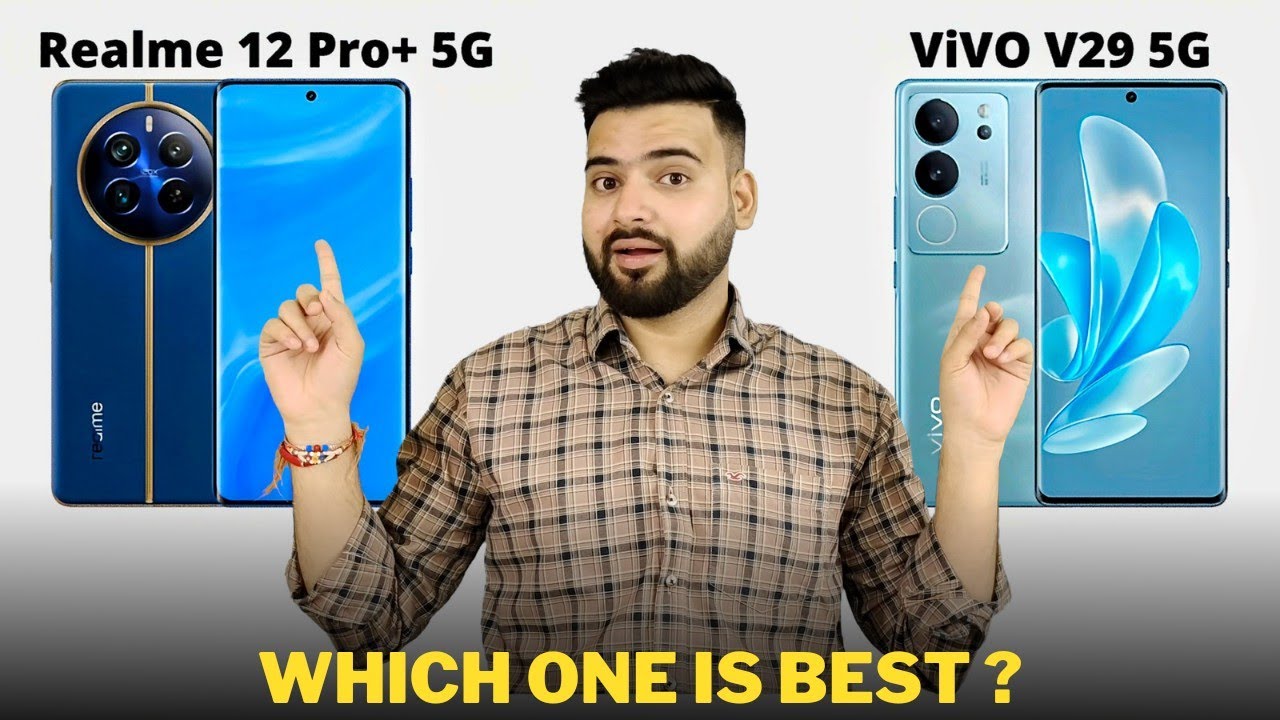 Realme 12 Pro Plus vs Vivo V29 - Full Comparison | Should I buy Realme 12 Pro Plus ??🤔