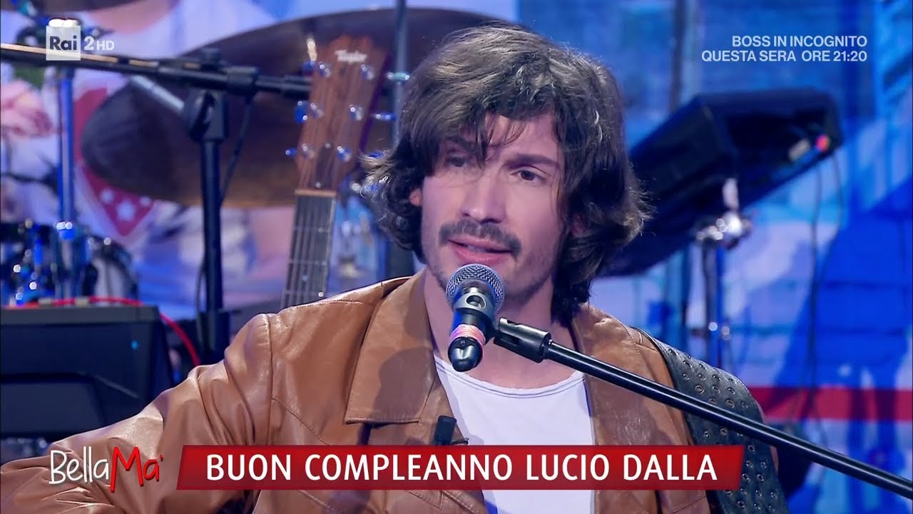 Pierdavide Carone omaggia Lucio Dalla - BellaMa' 04/03/2024