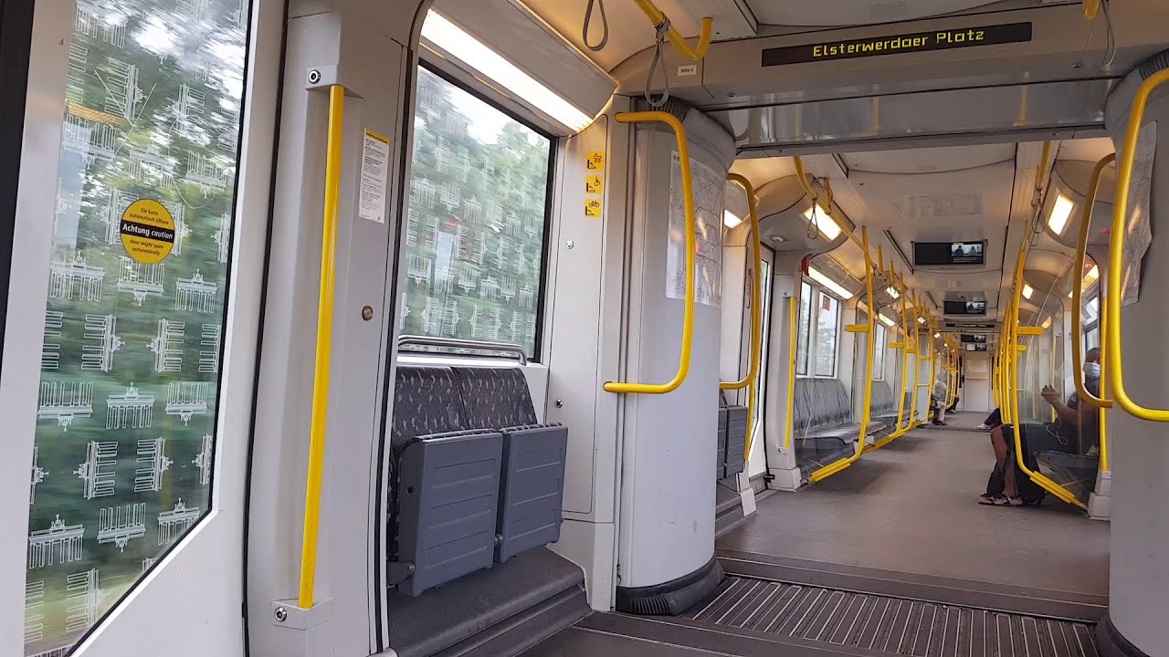 U-Bahn Berlin - Mitfahrt im H97 (5006) auf der  verkürzten U5