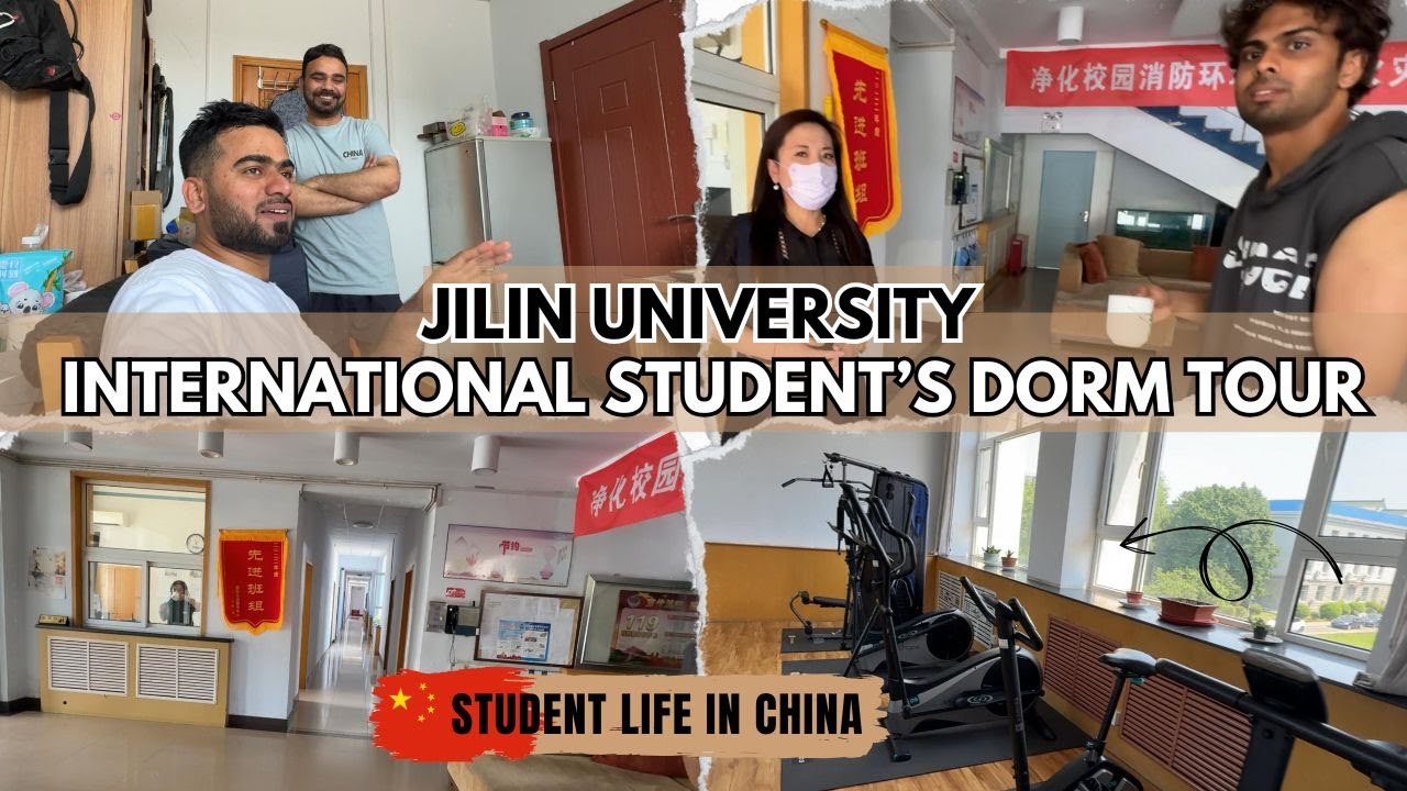Inside Jilin University's International Dormitory 🇨🇳 | Living in China as a Student | Touqeer Premy