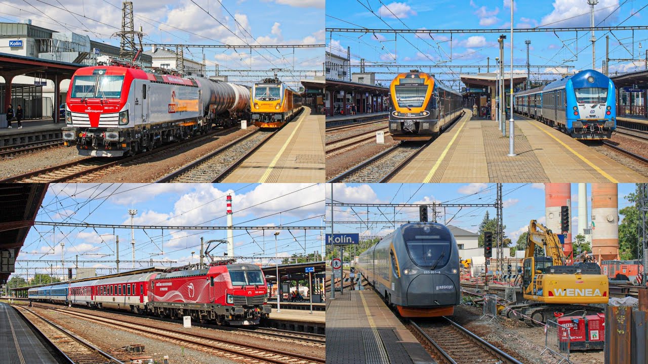 Vlaky Kolín 23.7 2025