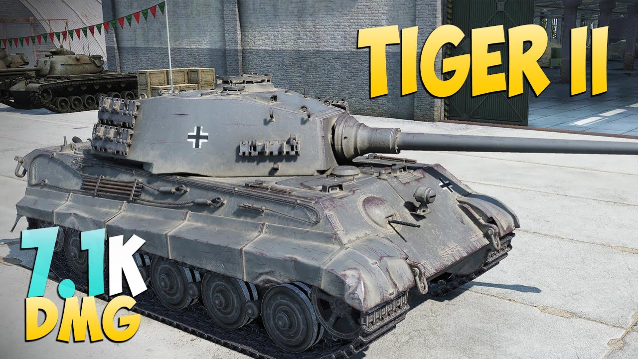 Tiger II - 67 Kills 7.1K DMG - Всё ещё может! - Мир Танков