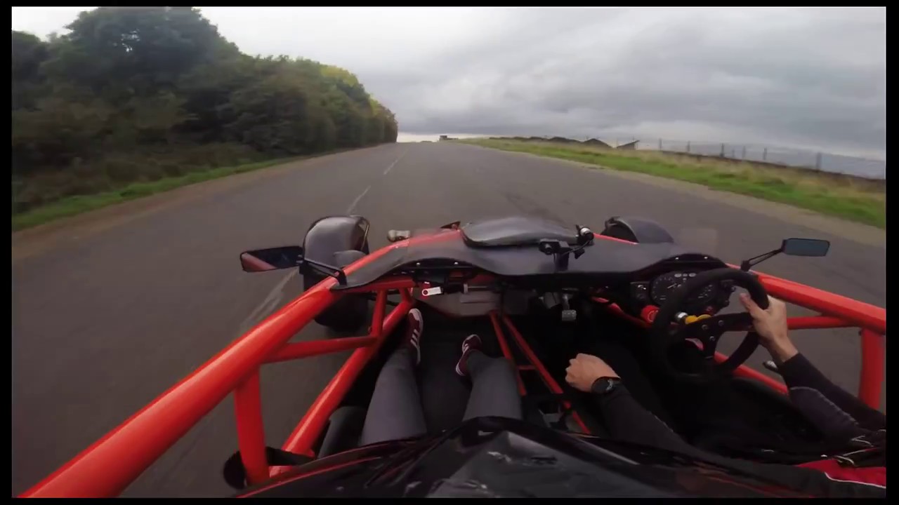 Supercharged Ariel Atom Hot Laps at Prestwold Driving Centre