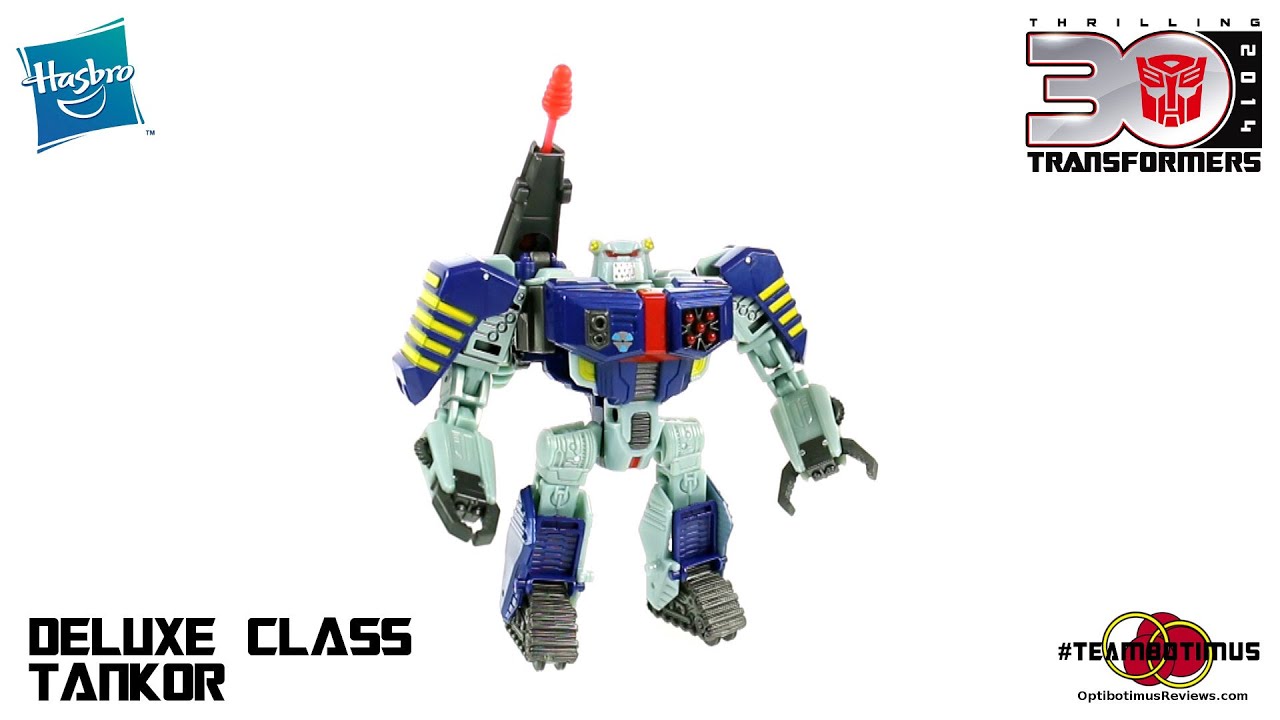 Video Review of the Transformers Generations: Deluxe Class Tankor