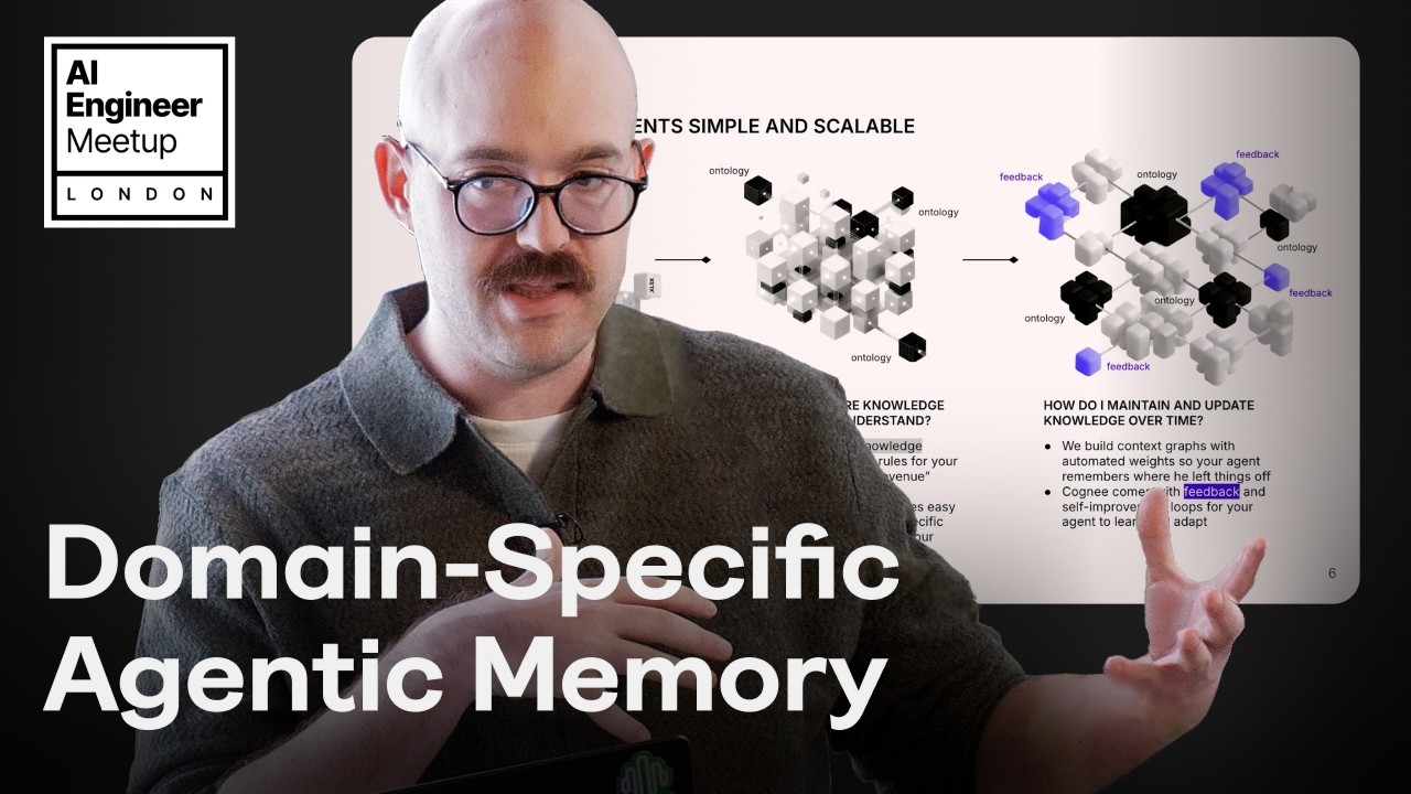 Why Your AI Agents Keep Forgetting (And How To Fix That) - Vasilije Markovic (Cognee)
