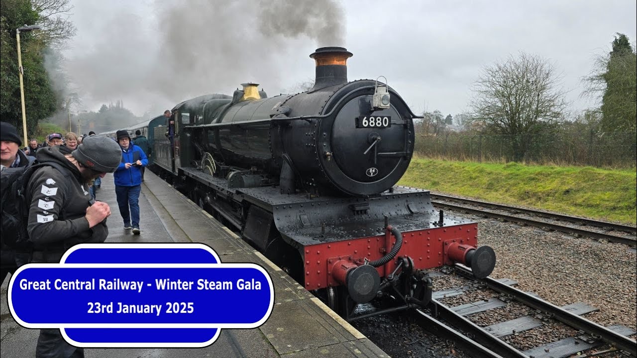 Great Central Railway - Winter Steam Gala - 23rd January 2025