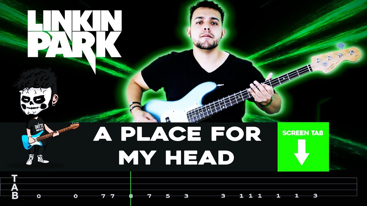 【LINKIN PARK】[ A Place For My Head  ] Bass Cover | LESSON | BASS TAB