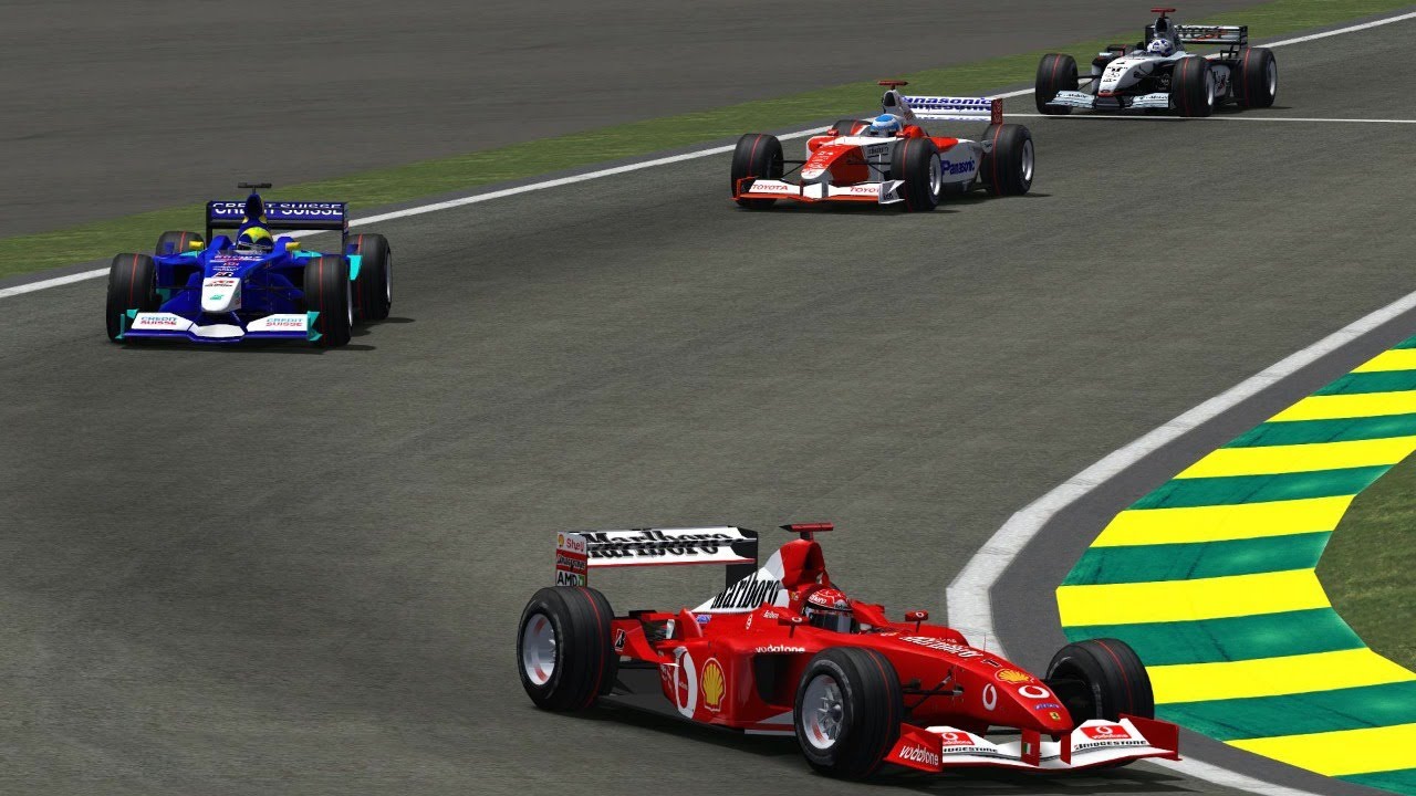 Legend League F1 Albert Park Trening